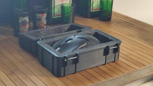 Travel case for Razer gaming mouse