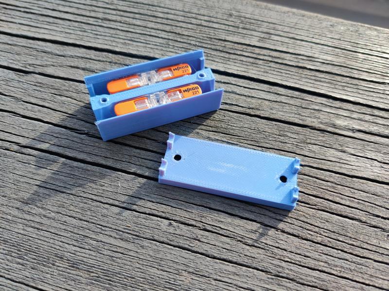 Small Box for 2 Wago Connectors