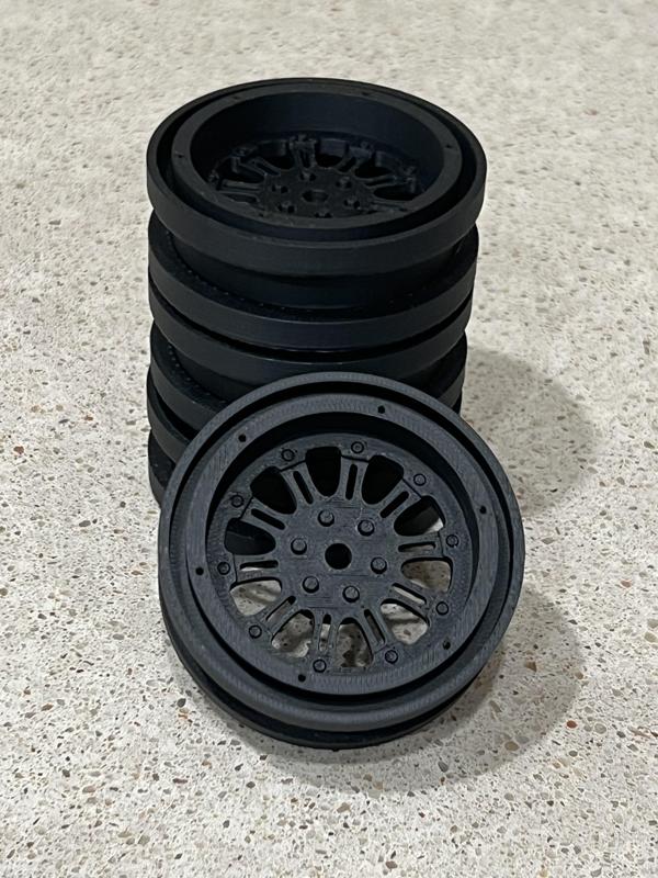 Beadlock Wheel 1.9 for SCX10 All XD series style