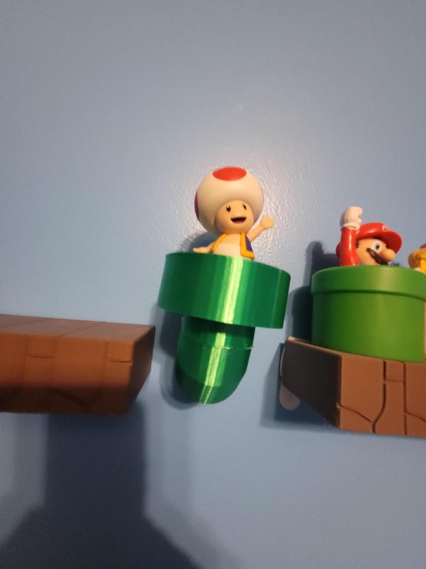Mario wall pipe