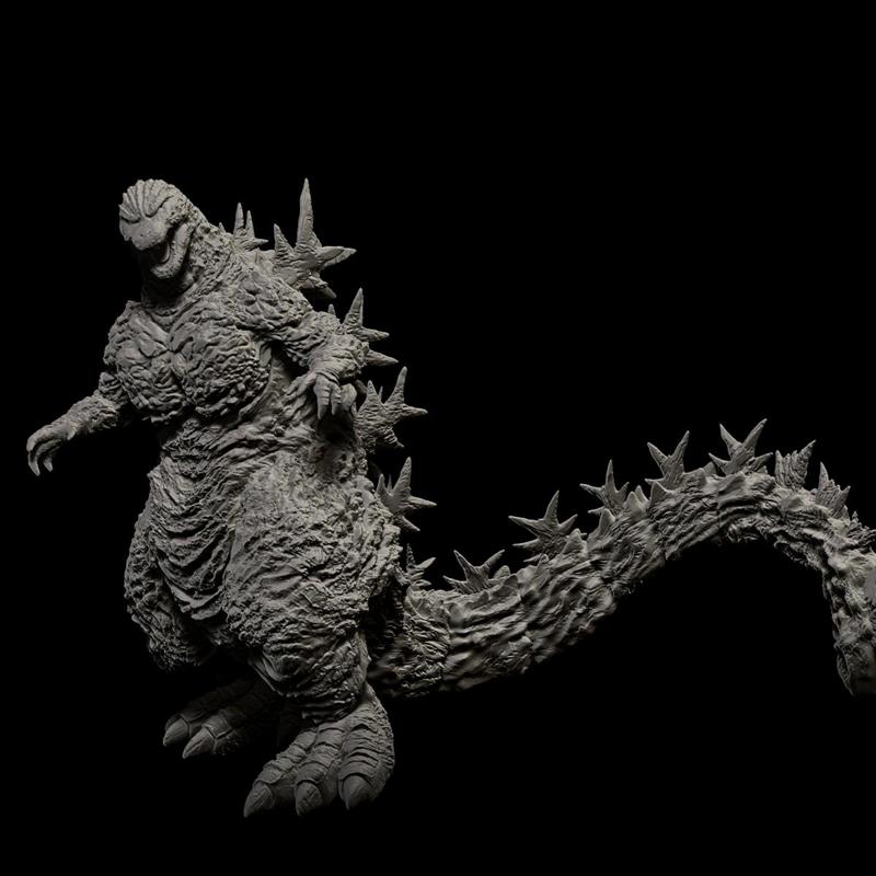 GODZILLA MINUS ONE HIGH DETAILED PRINT