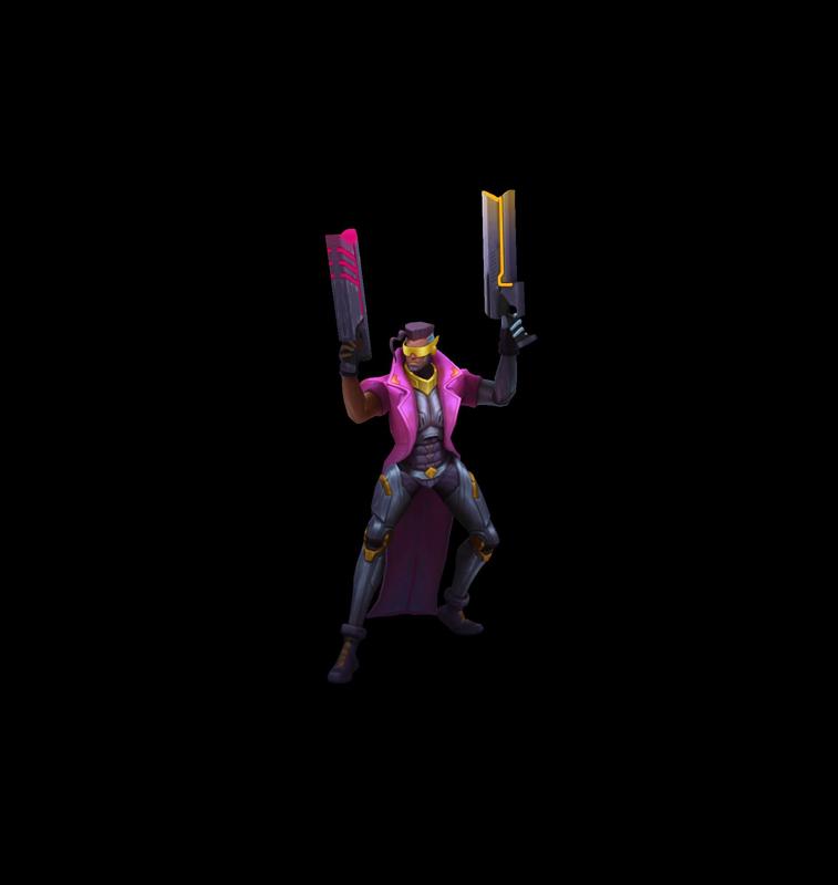 Demacia Vice Lucian League of Legends 3D print model