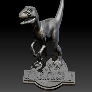 Baby Blue Velociraptor from Jurassic World