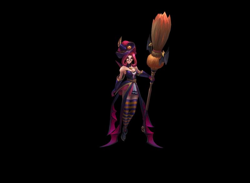 Bewitching Janna League of Legends 3D print model
