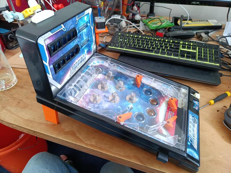 Pinball Flipper & Legs For "Pinball Space Fansast Trip" from Kmart