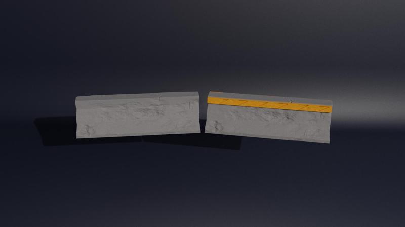 Miniature Sci-Fi road blockade 3