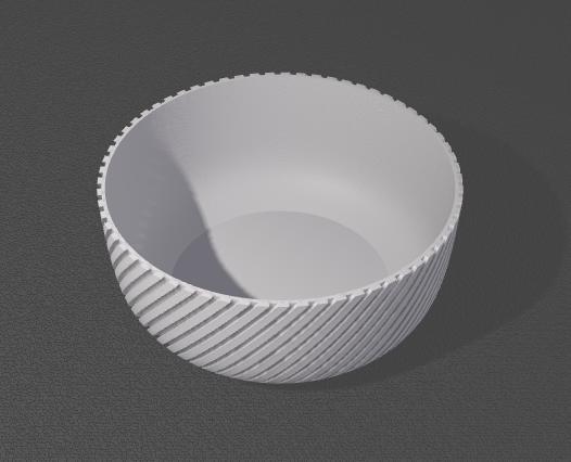 twist swirl bowl