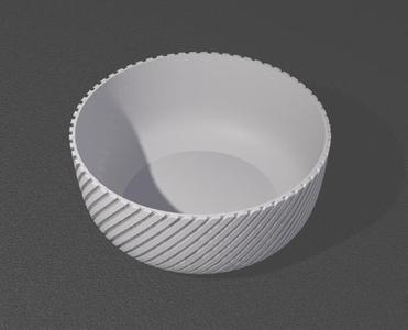 twist swirl bowl