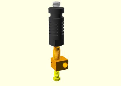 Parametric J-Head Nozzle Holder / Nozzle Adapter