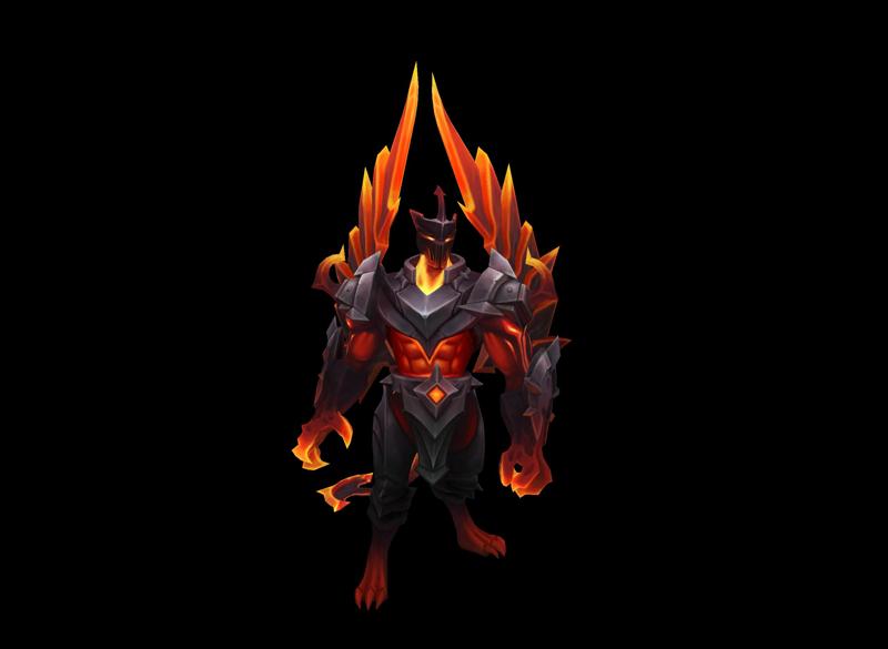 Infernal Galio League of Legends 3D print model