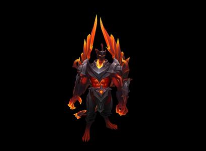 Infernal Galio League of Legends 3D print model