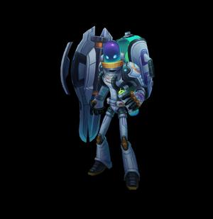 Astronaut Singed League of Legends 3D print model