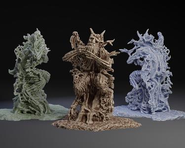 Pan Tree / Growing Statue