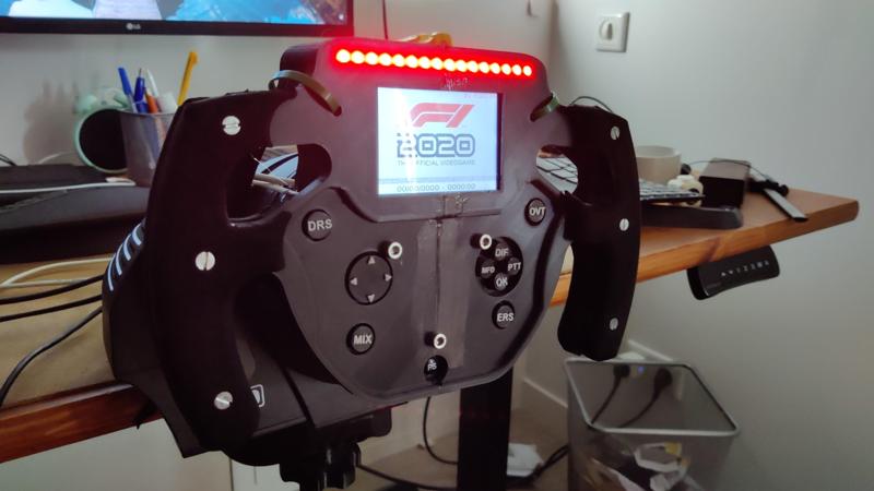 F1 style racing wheel  Thrustmaster T150 (With Screen)