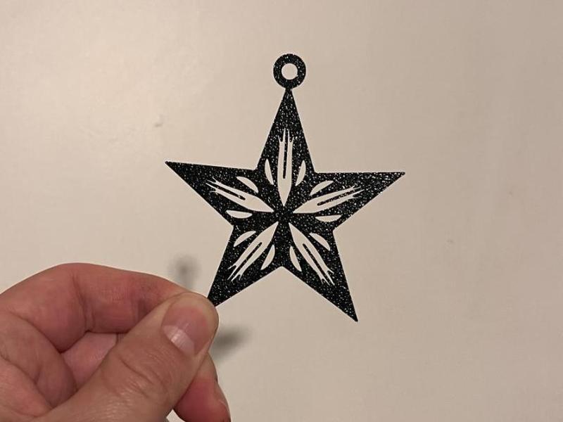 Christmas Tree Decoration - Star #02