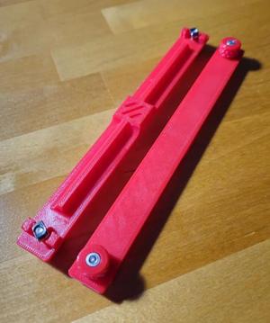 (M4 Hardware) Toolless Voron Gantry/2020 extrusion maintenance tool