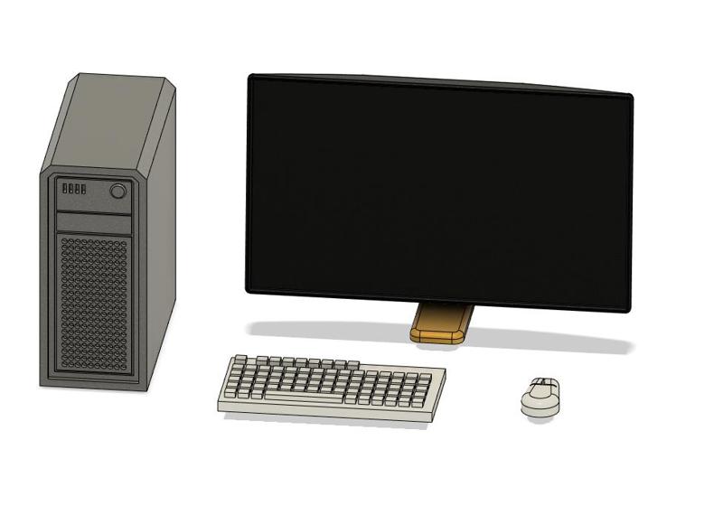 Desktop computer 1:10 - 1:10 desktop pc