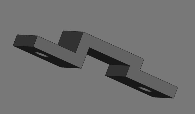 Dial Gauge Clamp for 3D Printer