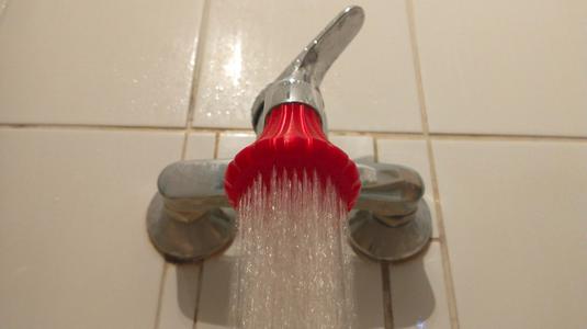 Shower head for water tap, sprinkler