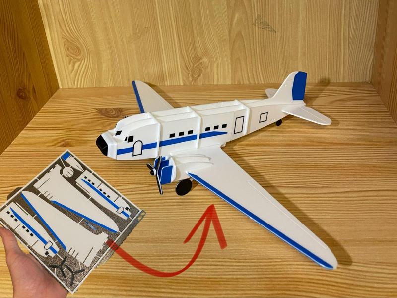 Douglas DC-3 Kit Card