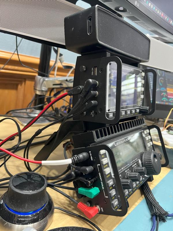 Elecraft KX3 and PX3 stand