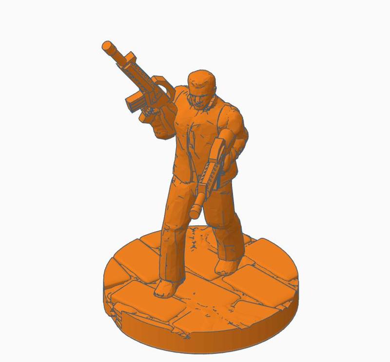 28mm Terminator With Dual Assault Rifles