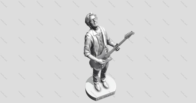 eric clapton 3d printing