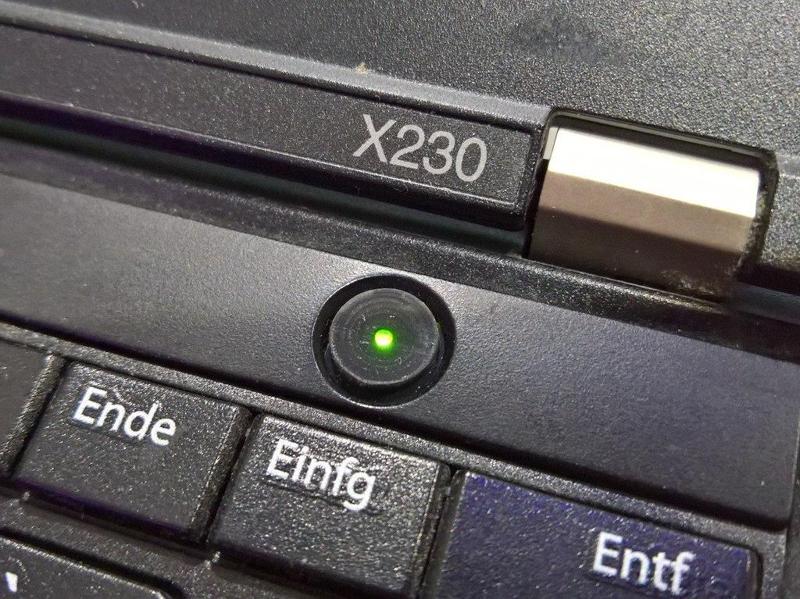 X230 replacement power button