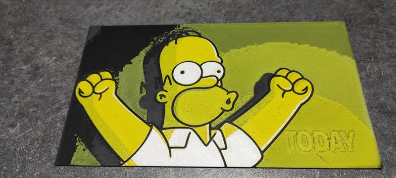 homer simpson hueforge