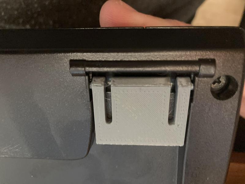 Logitech Internet 350 keyboard leg.