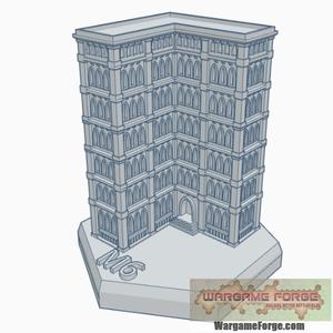 Gothic Building 41 Hex Map Scale HMSG041