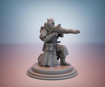 Cult Guard. Heavy Blaster Cannon specialist and ammo bearer.
