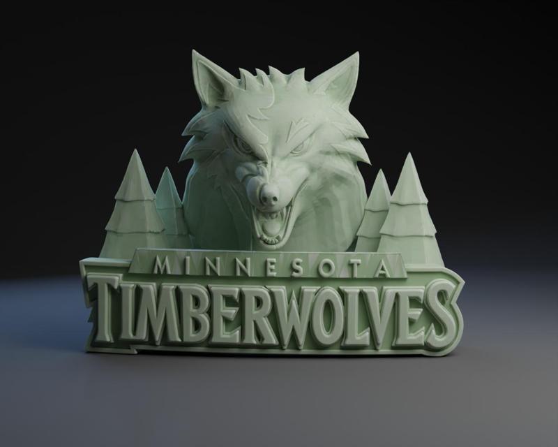 Minnesota Timberwolves NBA Basketball Team Logo