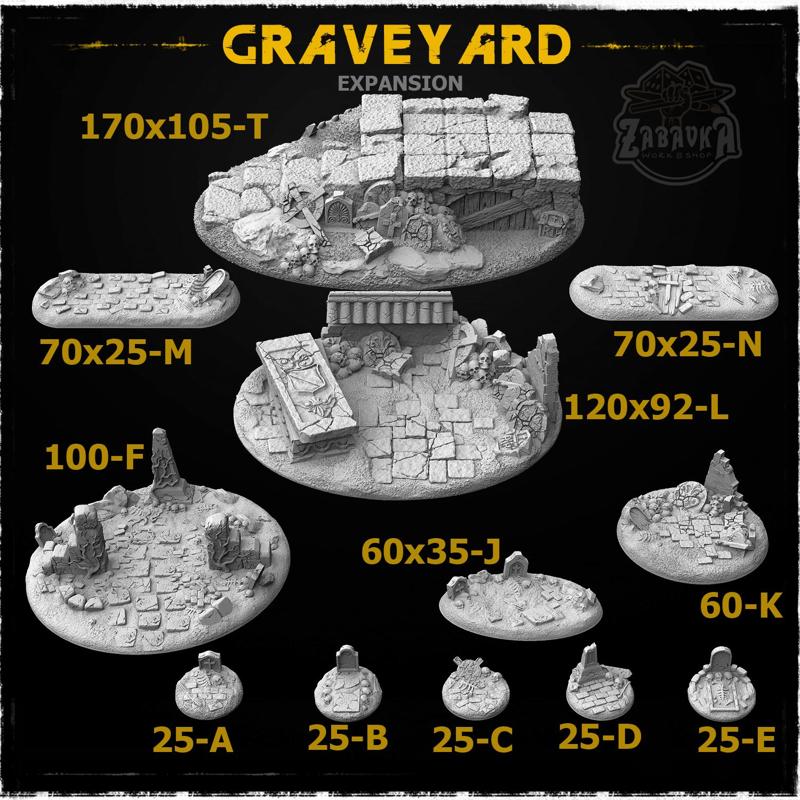 Graveyard 1 Base Toppers