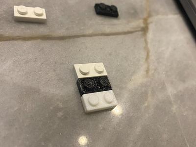 1x2 brick, low profile