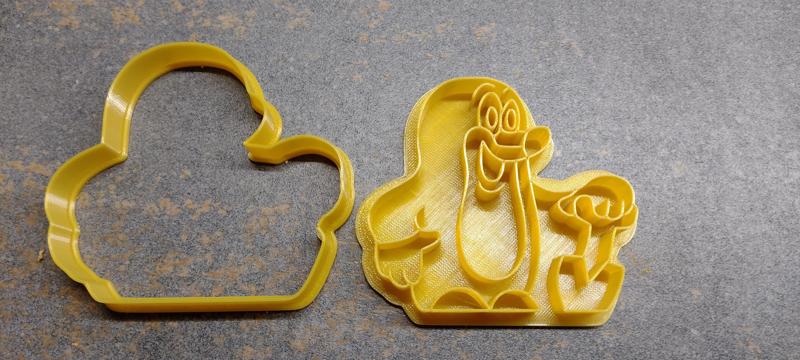 Cookies cutter - Krtek s lopatou