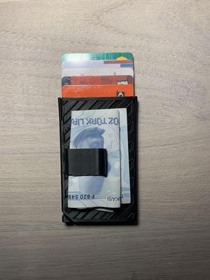 Pop-Up Wallet with Cash Clip