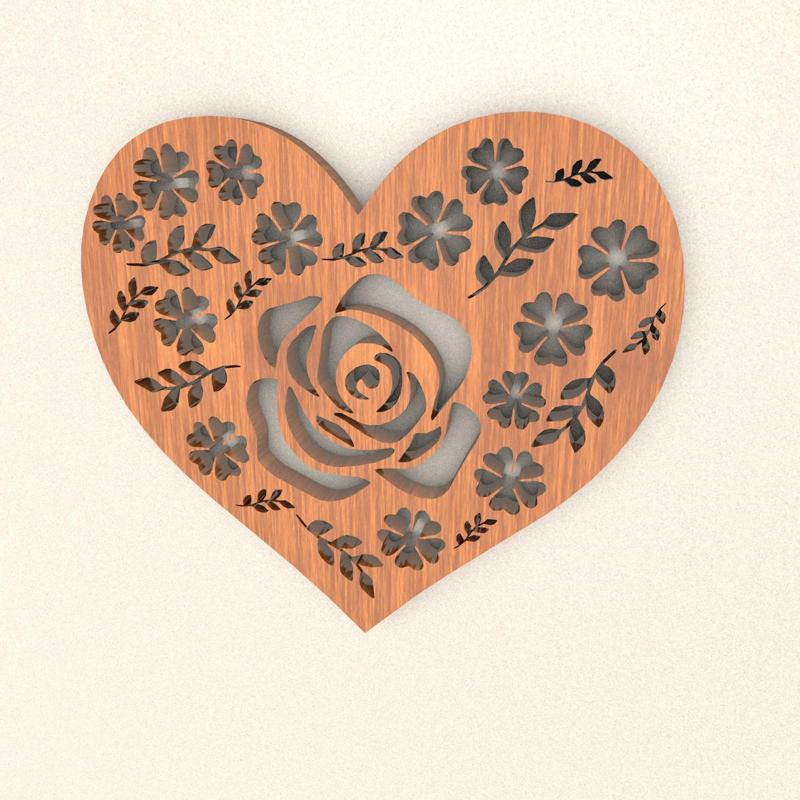 Heart Wall Decoration WARAJ65