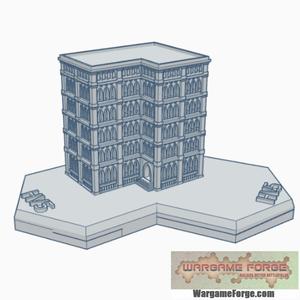 Gothic Building 88 Hex Map Scale HMSG088