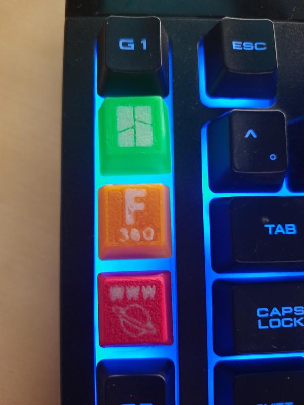 Corsair K55 Custom Keycap for Macro Buttons