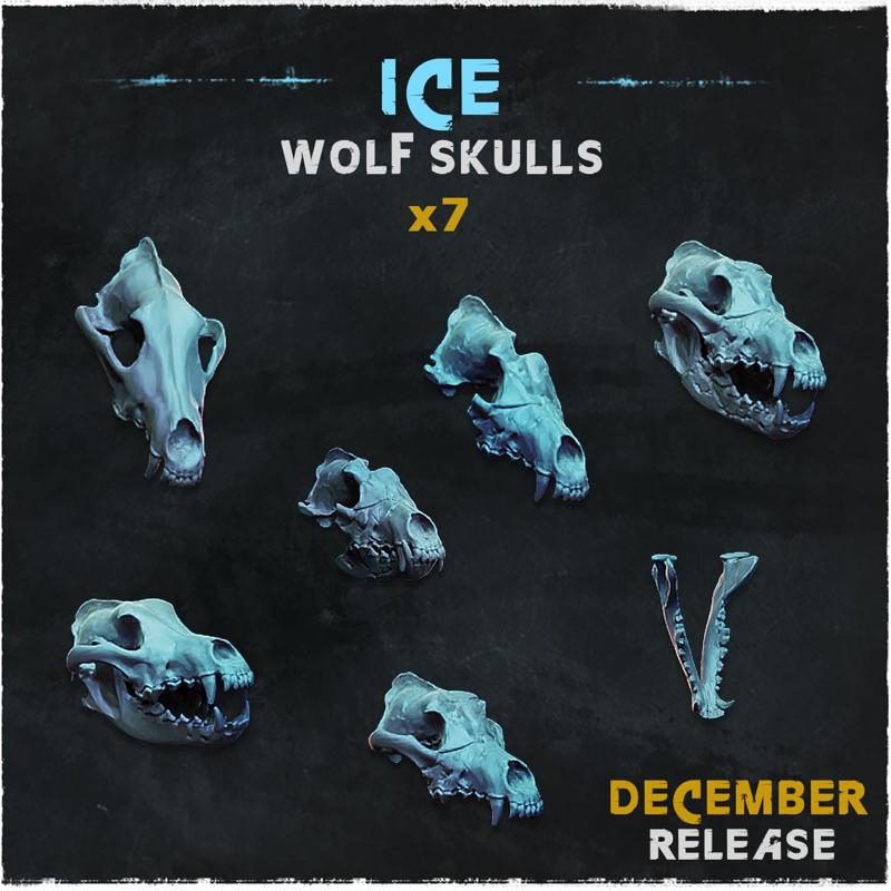 Wolf Skulls