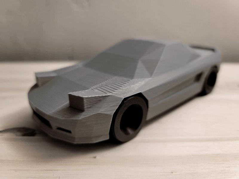 Low Poly Acura (Honda) NSX 1991