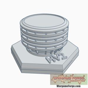 Sci-Fi Building 42 Hex Map Scale HMSSF042