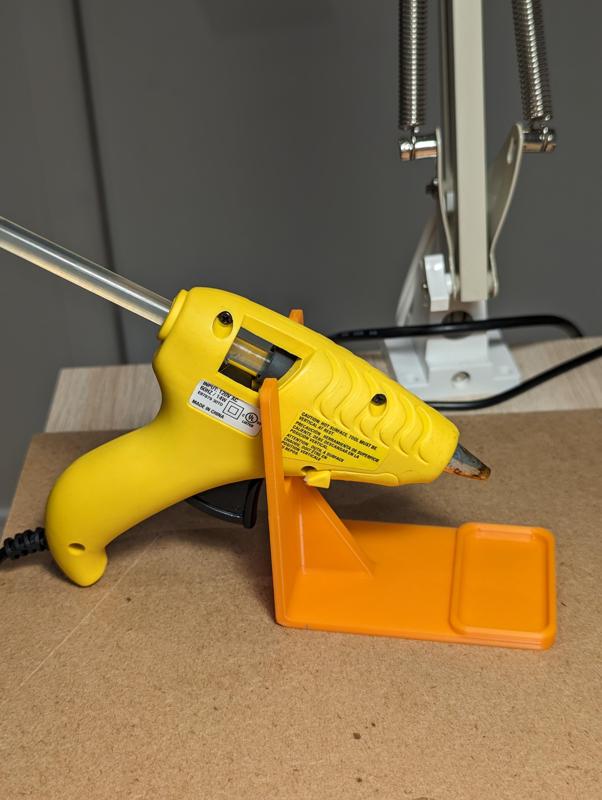 Minimalistic Glue Gun Stand