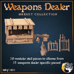 Weapons Dealer Market Stall