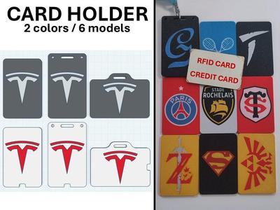 Card holder - TESLA - 2