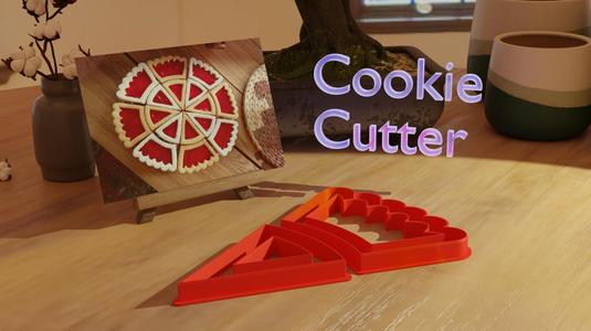 Cookie cutter - circular patern