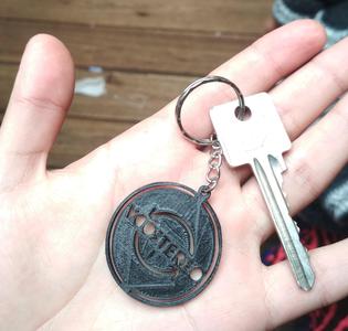 SODASTEREO KEY RING LOGO