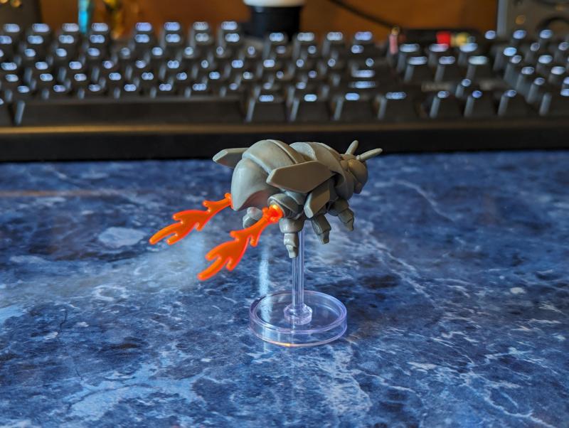 Apiary thruster adapter for Queen ship