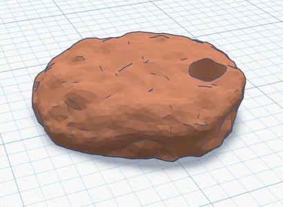 Chicken Nugget Keychain